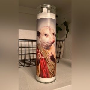 Opossum Candle